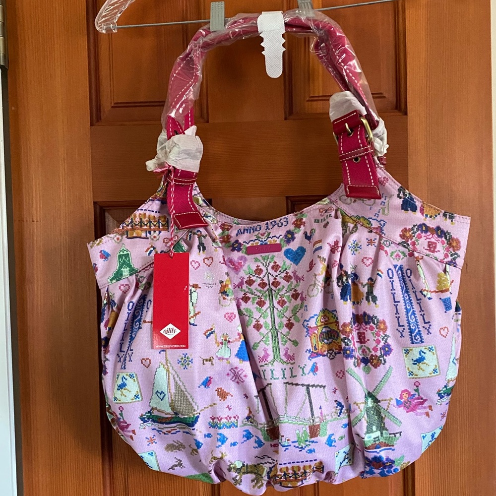 NWT PINK Oilily carry all / tote